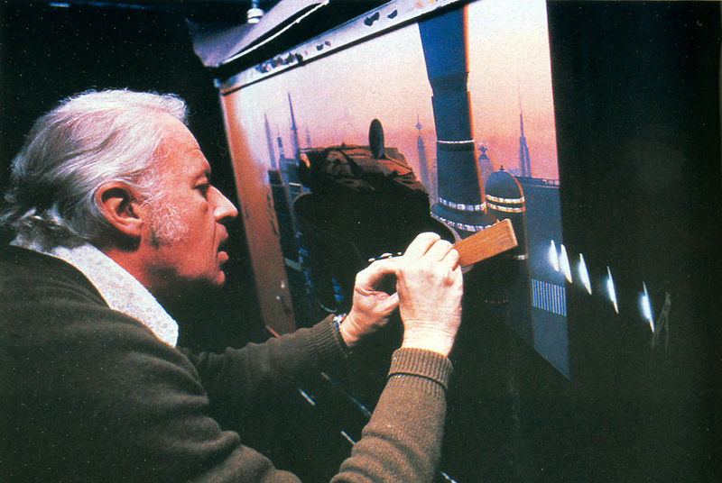 Illustration for article titled AsĂ se hicieron los matte paintings de la primera trilogĂa de Star Wars